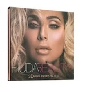 New Brand Box Huda Beauty 3D Highlighter Palette - Pink Sands Edition